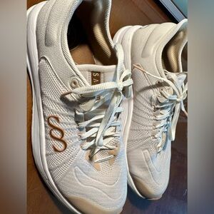 Saysh Stylish Cream Women's Sneakers